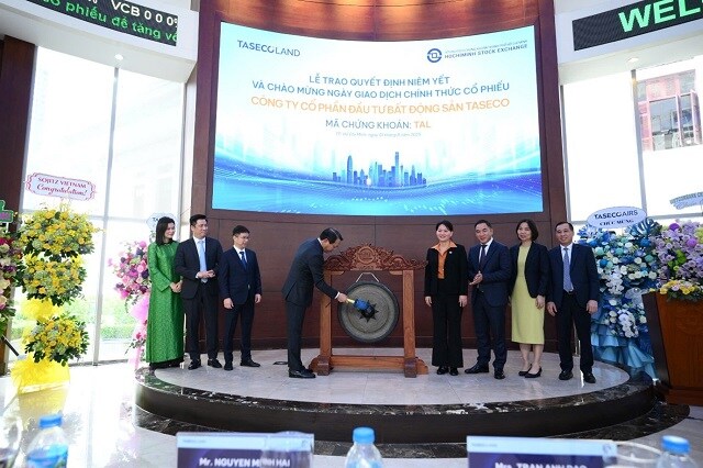 Taseco Land chính thức chuyển niêm yết cổ phiếu TAL trên HOSE từ ngày 1/8/2025