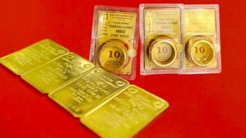 Giá vàng trong nước tăng mạnh nhất kể từ đầu tháng 5/2025