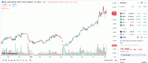 DXG chào bán 93,5 triệu cổ phiếu riêng, góp vốn cho dự án DatXanhHomes Parkview