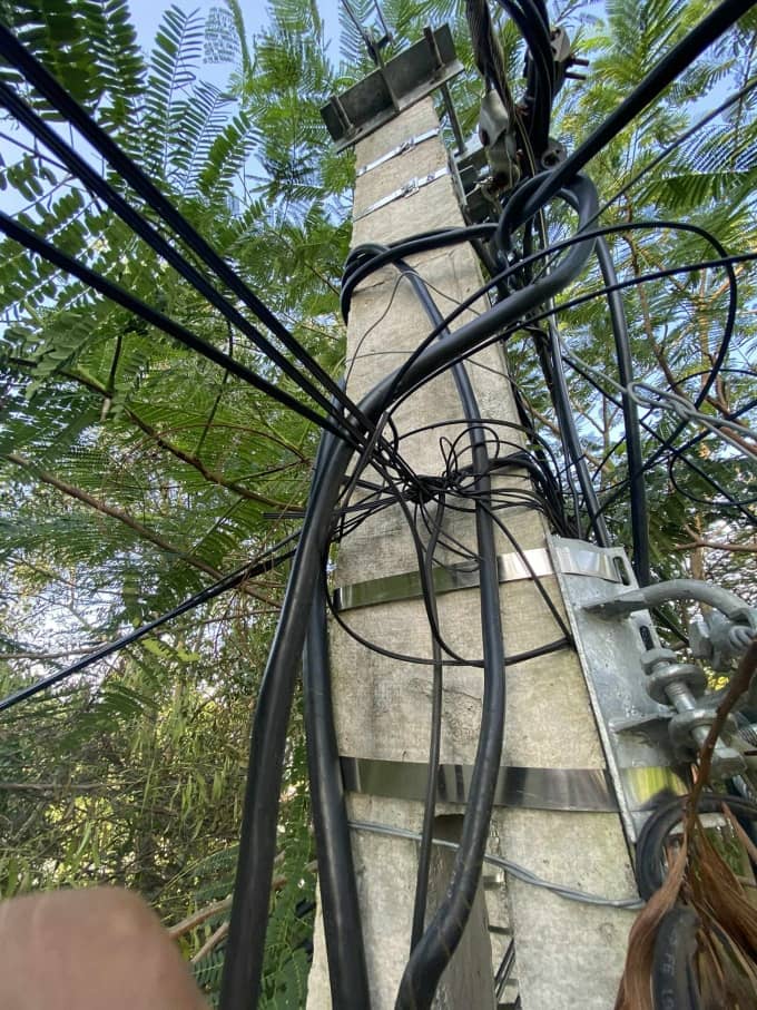 Tiền điện tăng hơn 8 lần vì rò rỉ qua cáp viễn thông