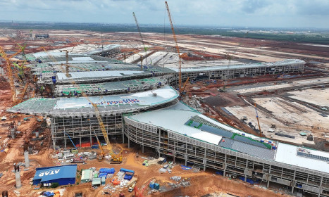 Sân bay Long Thành chờ đường kết nối TP HCM