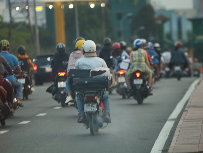 Đề xuất phân vùng hạn chế xe xăng vào trung tâm TP HCM