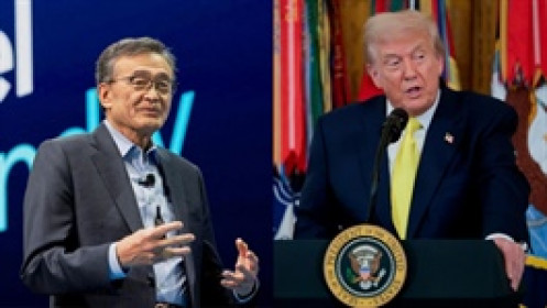 Ông Trump “quay xe”, ca ngợi CEO Intel sau khi yêu cầu từ chức