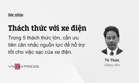 Thách thức với xe điện