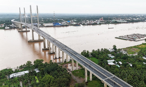 Phương án xe qua cầu Rạch Miễu 2