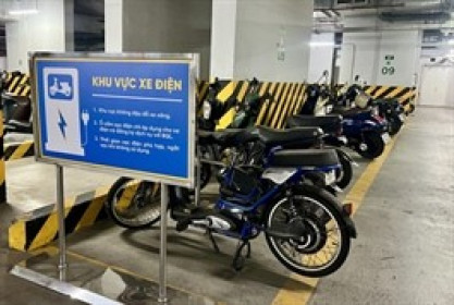 Chung cư có trạm sạc xe điện ở TP.HCM chiếm tỷ lệ rất nhỏ