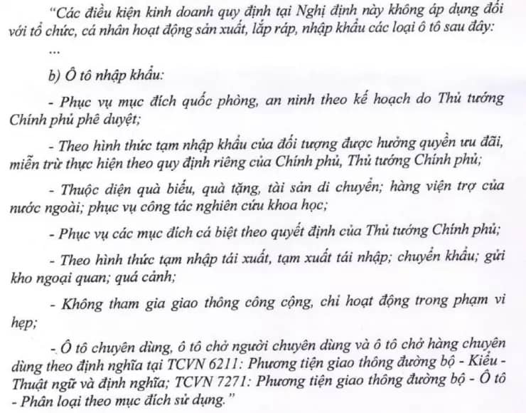 Ô tô nhập khẩu theo dạng quà biếu, quà tặng hết cơ hội gian lận, né tránh?