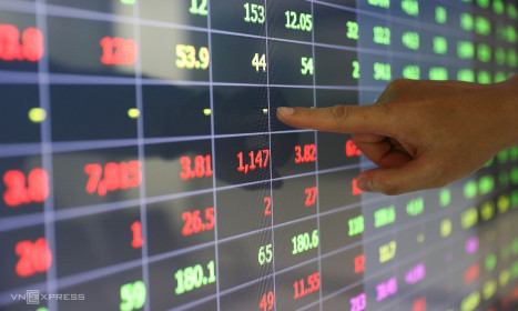 VN-Index giảm mạnh theo áp lực chốt lời