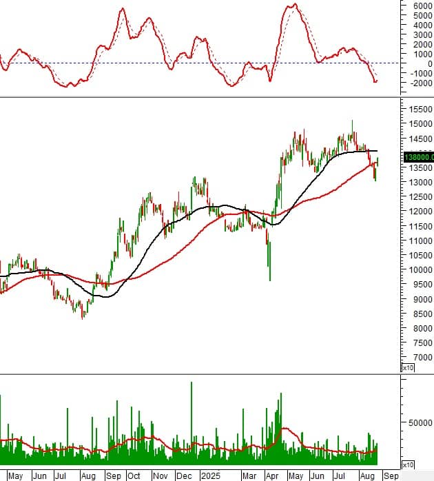 Ngày 26/08/2025: 10 cổ phiếu nóng dưới góc nhìn PTKT của Vietstock