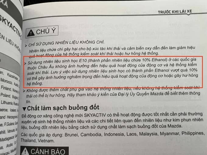 Người dùng còn lo ngại về chất lượng xăng sinh học E10
