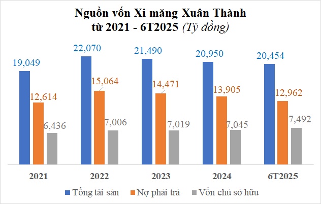 Xi măng Xuân Thành lãi gấp 4 lần trong nửa đầu 2025