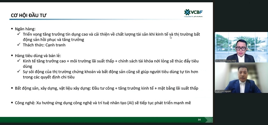 Ông Nguyễn Triệu Vinh (VCBF): Chứng khoán Việt Nam sở hữu nhiều động lực tăng trưởng, định giá vẫn hấp dẫn