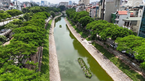 Hà Nội sẽ xây dựng công viên dọc sông Tô Lịch