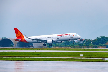 Sun PhuQuoc Airways dự kiến bay chuyến đầu tiên từ 1/11