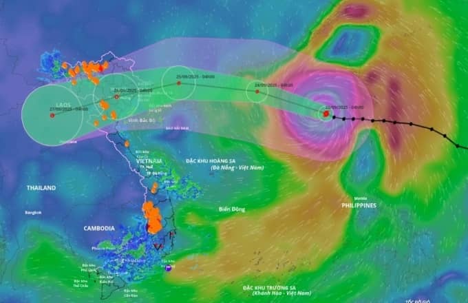 Siêu bão Ragasa ảnh hưởng mạnh đến Hong Kong và Đài Loan