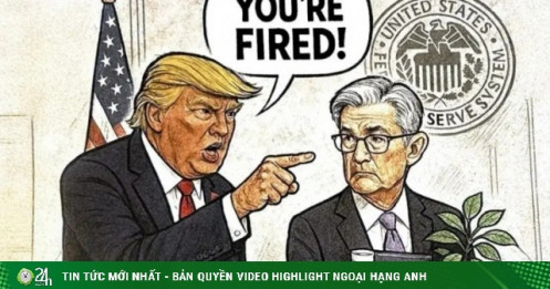 Ông Trump bất ngờ đăng ảnh “sa thải” Chủ tịch Fed