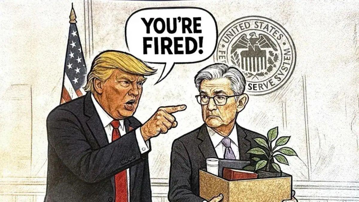 Ông Trump bất ngờ đăng ảnh “sa thải” Chủ tịch Fed