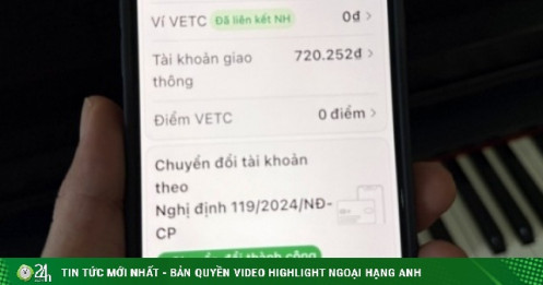 Tiền còn dư trong tài khoản thu phí sẽ về đâu sau ngày 1/10?