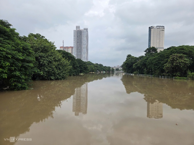 Lũ các sông miền Bắc đang lên