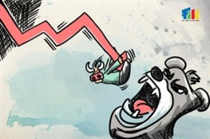 Sắc đỏ bao phủ thị trường, VN-Index tiếp tục cheo leo tại mốc 1,645 điểm