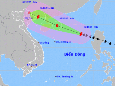 Tin bão mới nhất ngày 4/10: Bão Matmo mạnh lên cấp 11