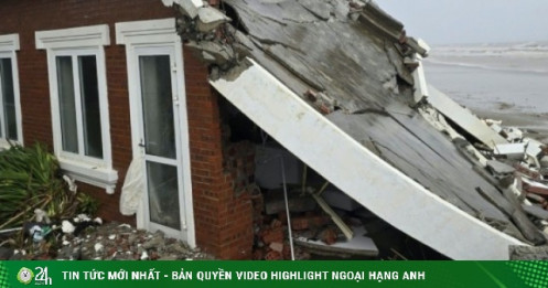 Chủ đầu tư nói gì vụ hàng chục căn villa bị bão quật tan hoang ở Hà Tĩnh?