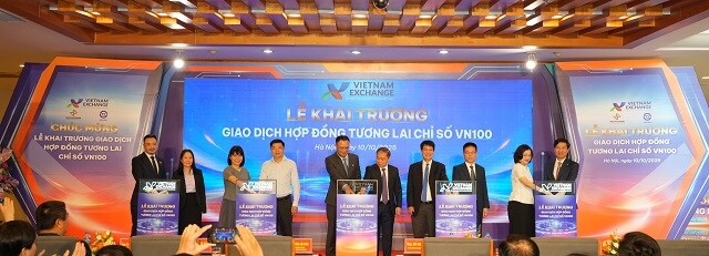Hợp đồng tương lai chỉ số VN100 chính thức ra mắt