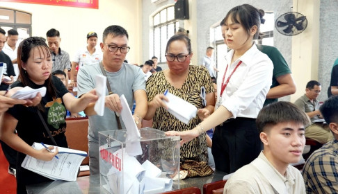 Hưng Yên đấu giá thành công 33 lô đất, chênh hơn 100 tỷ đồng so với giá khởi điểm