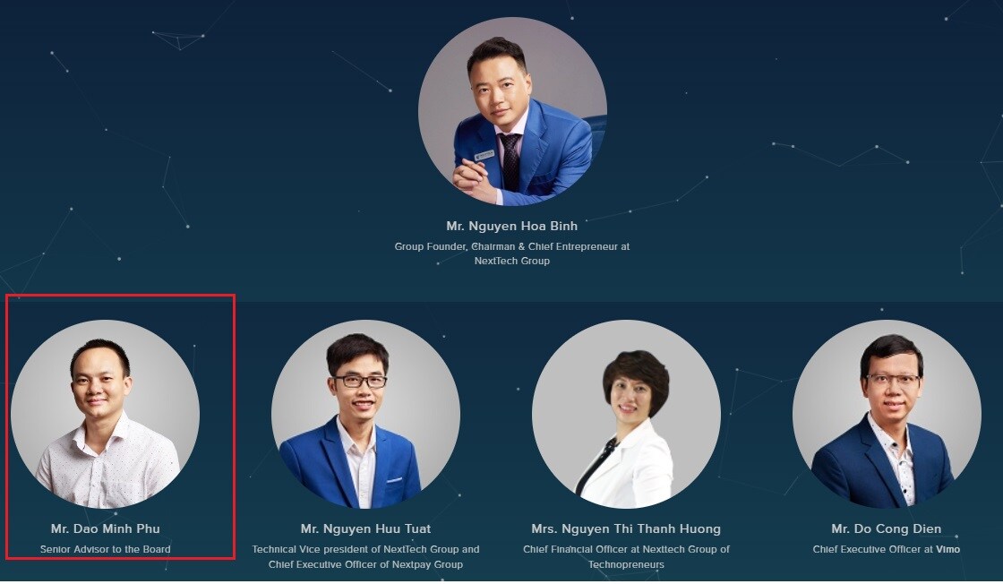 Ông Đào Minh Phú có vai trò gì tại NextTech?
