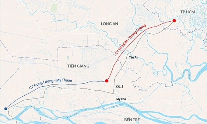 Cao tốc Trung Lương - Mỹ Thuận tăng phí