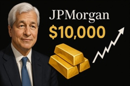 Dự báo sốc của ông trùm Jamie Dimon: Vàng có thể lên tới 10,000 USD
