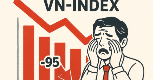 Chứng khoán tiếp tục giảm sau cú sập gần 100 điểm, tài khoản "bốc hơi" từng giờ