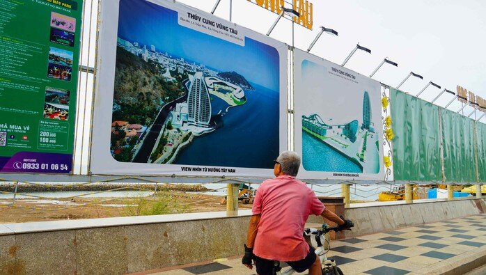 Cận cảnh dự án Thủy Cung Hòn Ngưu của Công ty CP Du lịch Cáp treo Vũng Tàu