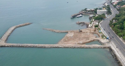 Cận cảnh dự án Thủy Cung Hòn Ngưu của Công ty CP Du lịch Cáp treo Vũng Tàu