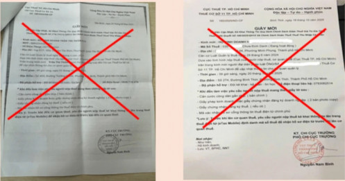 Cảnh báo giả mạo giấy mời của cơ quan thuế