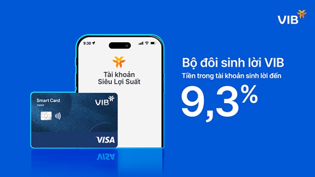 VIB đạt lợi nhuận 9 tháng hơn 7,040 tỷ đồng, tăng 7%, chi trả 21% cổ tức 2025
