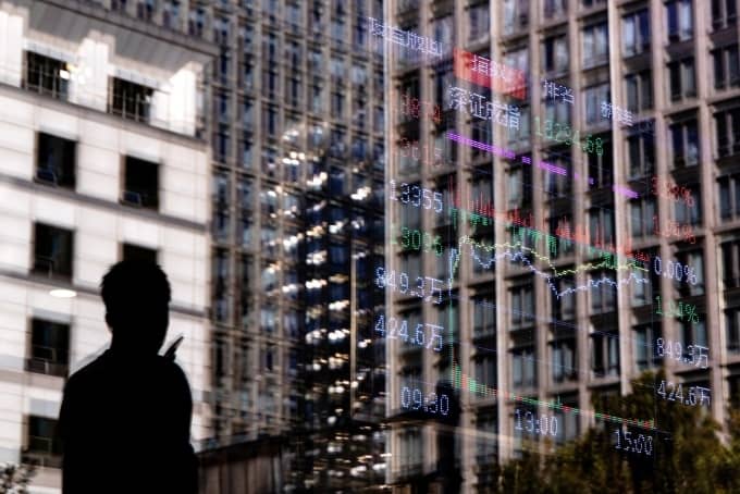 Chứng khoán Trung Quốc lên cao nhất 10 năm