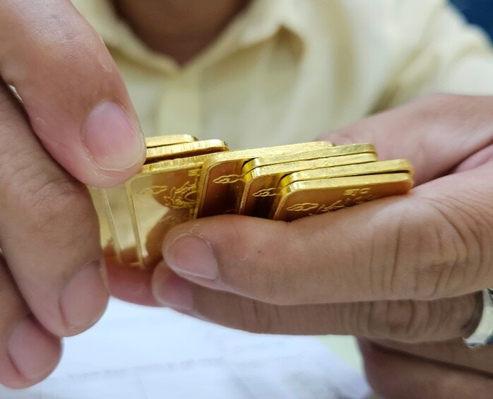 Cuối ngày 6-11, giá vàng miếng SJC, vàng nhẫn tăng tiếp