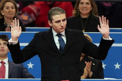 Hé lộ tài sản của Barron Trump