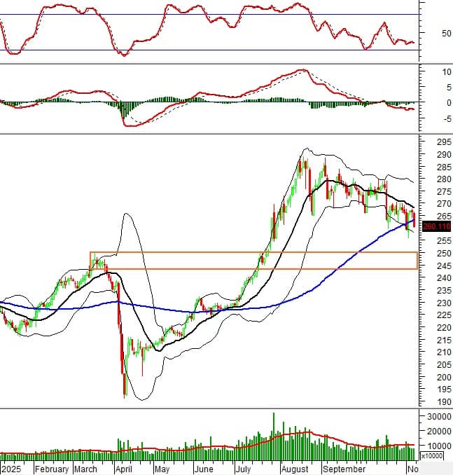 Phân tích kỹ thuật chứng khoán Việt Nam: Tuần 10-14/11/2025