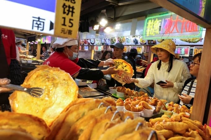 Giá tiêu dùng tại Trung Quốc tăng trở lại