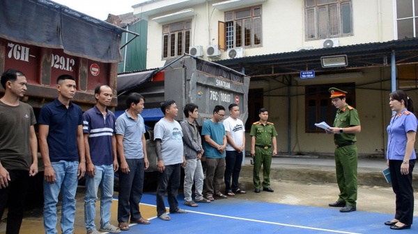 Triệt phá đường dây "cát tặc" điều hành qua Zalo
