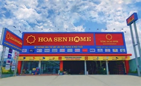 Hoa Sen lập công ty bán lẻ vật liệu xây dựng vốn 1,000 tỷ đồng