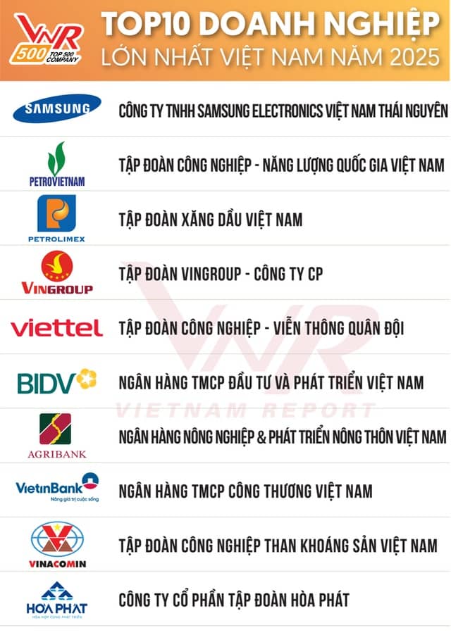 Hai doanh nghiệp nơi tỉ phú Nguyễn Thị Phương Thảo lãnh đạo cùng vào tốp công ty lớn nhất Việt Nam