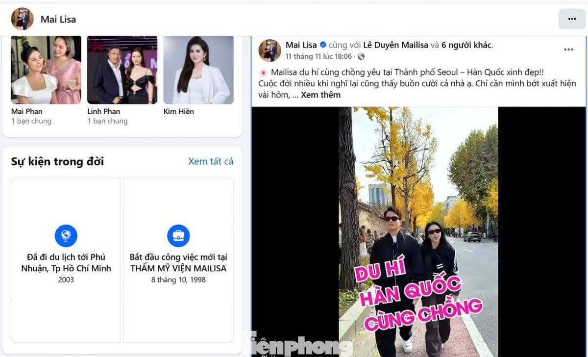 Vợ chồng chủ hệ thống Mailisa ở đâu khi các cơ sở bị khám xét?