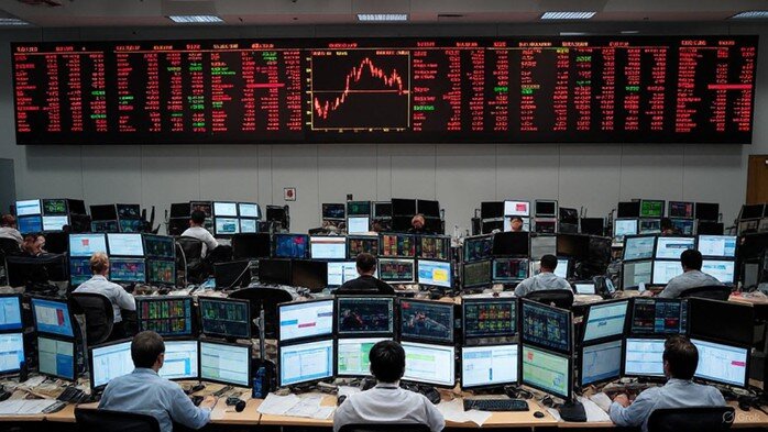 Chứng khoán giảm mạnh do áp lực chốt lời