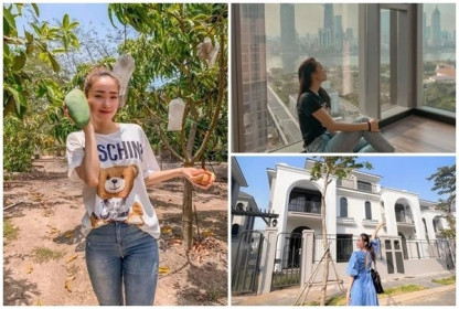 Khối bất động sản đáng ao ước của Minh Hằng