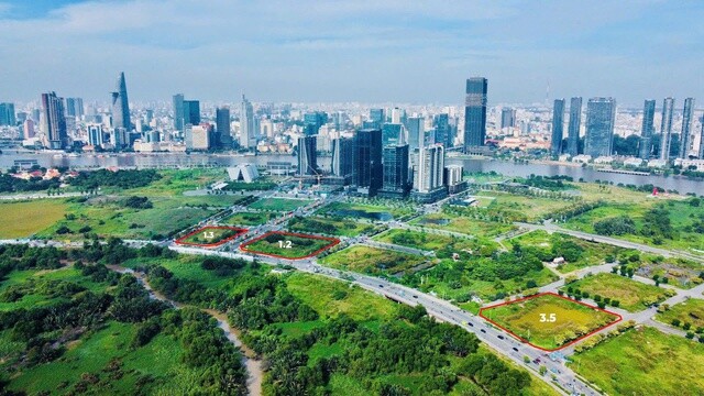 Toàn cảnh 3 lô đất "vàng" sắp đấu giá ở Thủ Thiêm