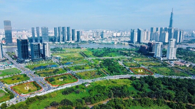 Toàn cảnh 3 lô đất "vàng" sắp đấu giá ở Thủ Thiêm