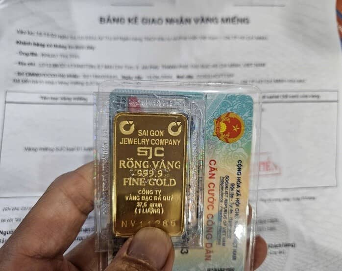 Cuối ngày 21-11, giá vàng miếng SJC giảm sâu, thủng mốc 150 triệu đồng/lượng